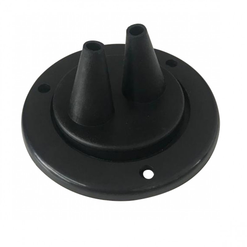 Bellows for remote control cables, made of rubber